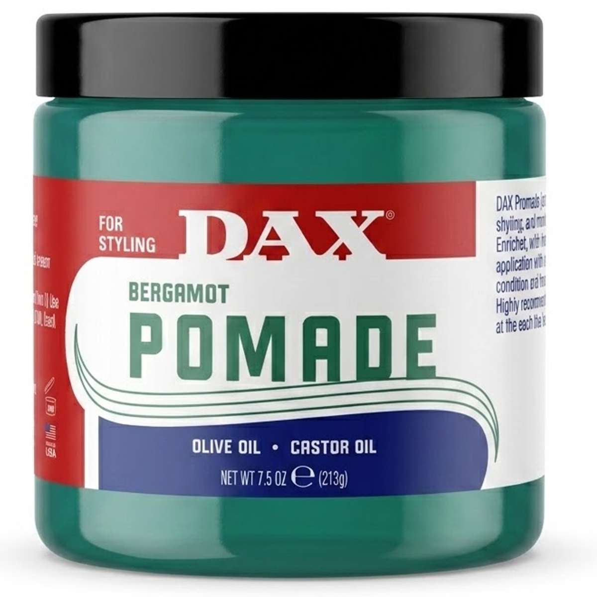 DAX Pomade Compounded With Vegetable Oils 213g