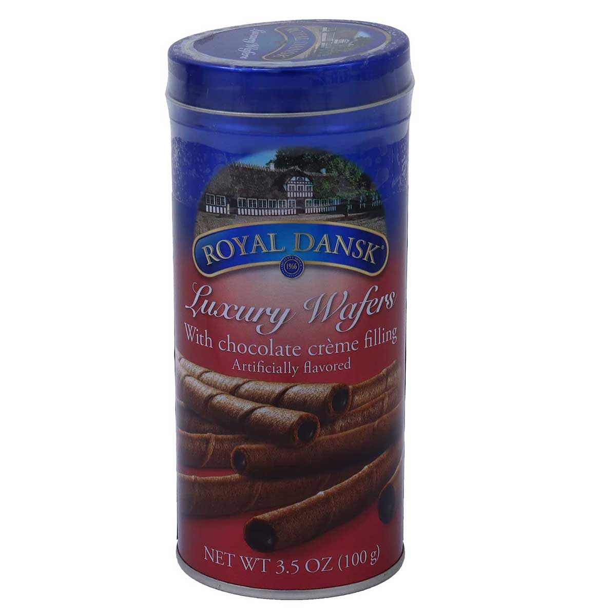 Royal Dansk Luxury Wafers With Chocolate Cream Fillings 100g