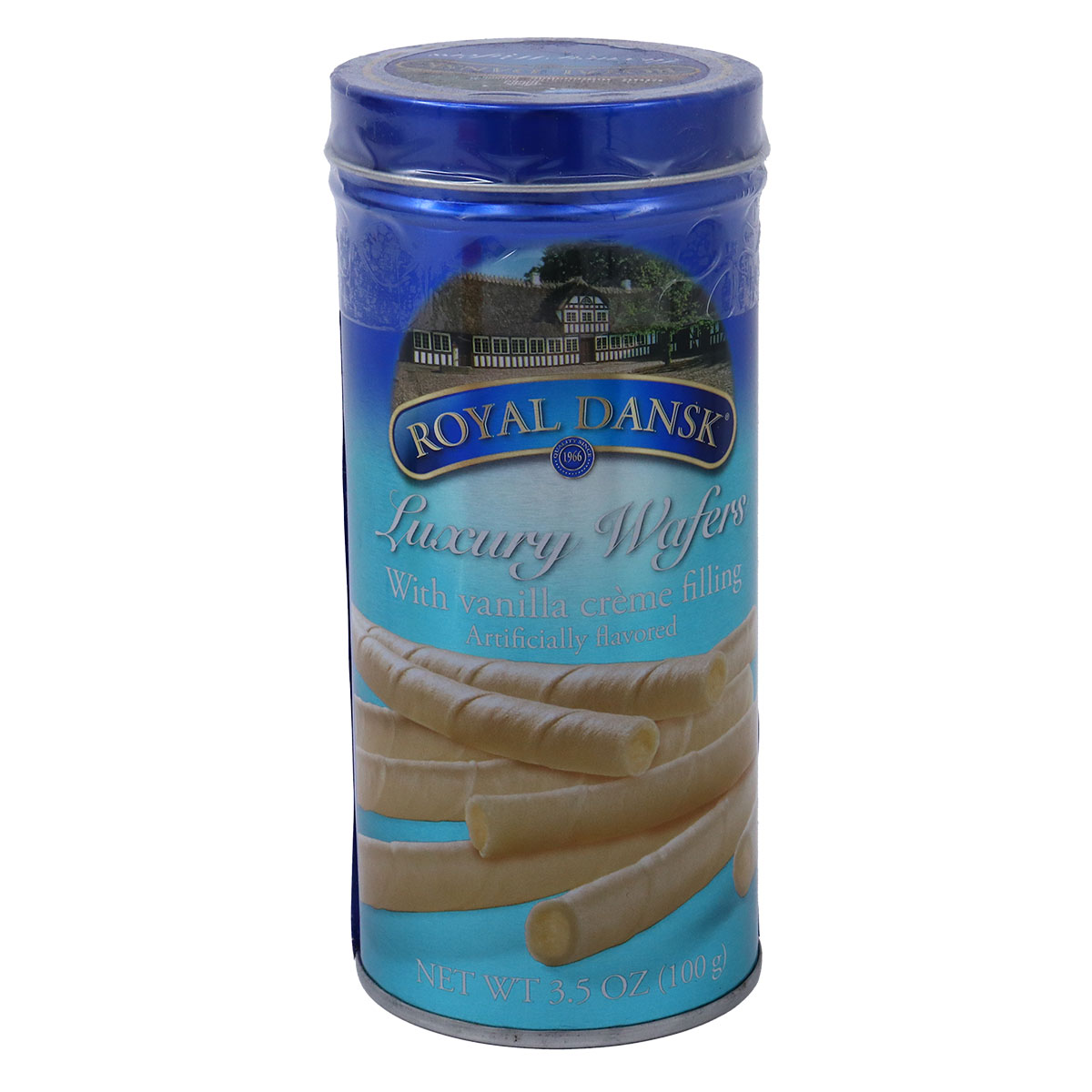 Royal Dansk Luxury Wafer with Vanilla Cream Filling 100g