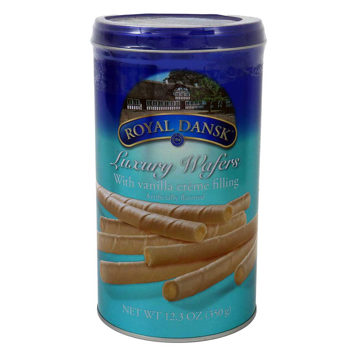 Royal Dansk Luxury Wafers With Vanilla Cream Fillings 350g