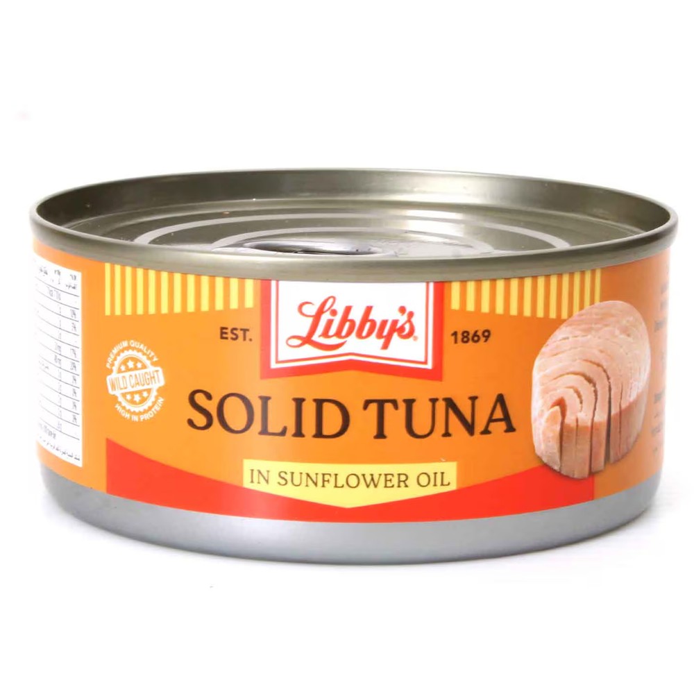 Libby Solid Tuna In Sunflower Oil 160g
