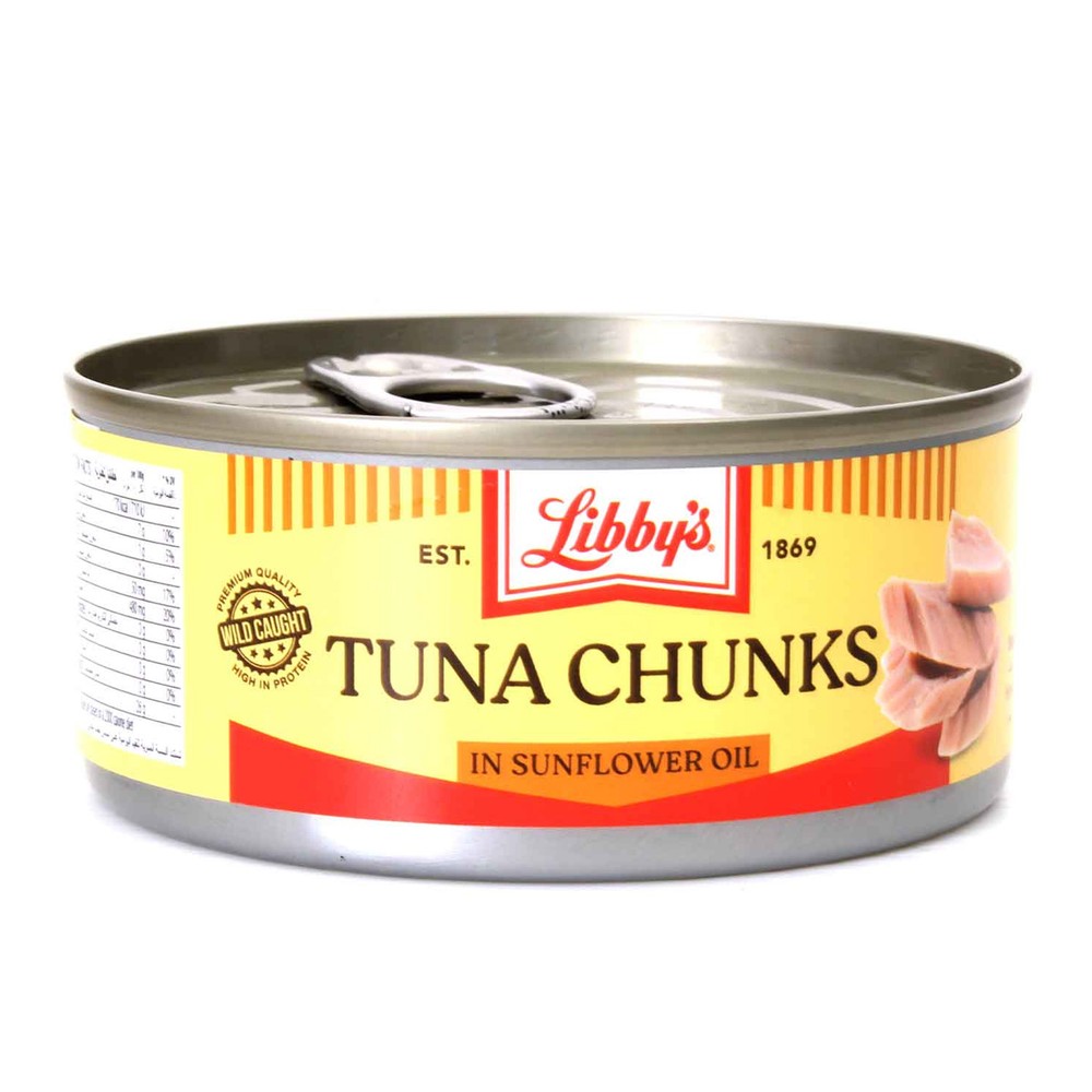 Libby Tuna Chunks In Sunflower Oil 160g