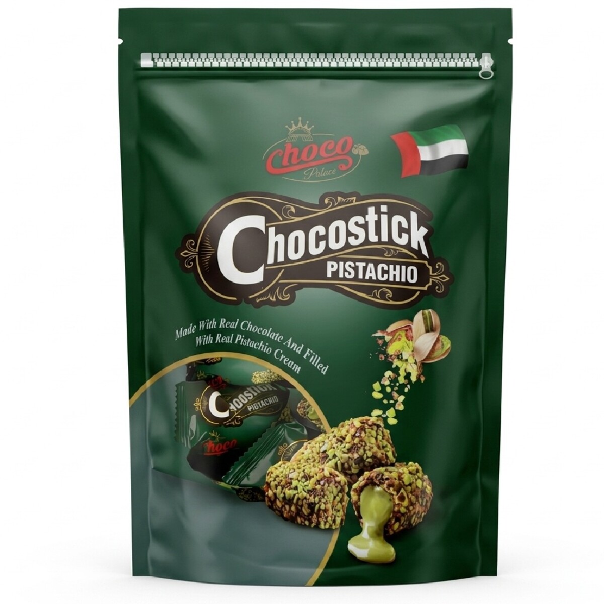 Chocostick Pistachio Chocolate 250g