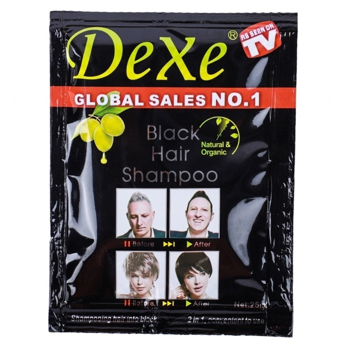Dexe Hair Shampoo Black 25g