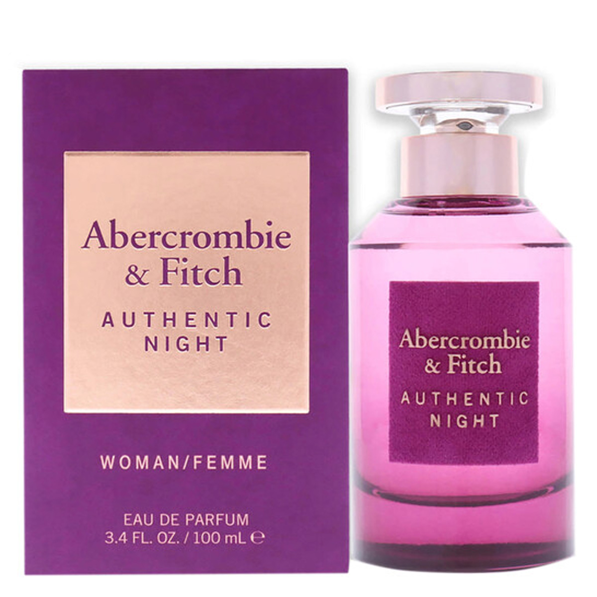 Abercrombie & Fitch Authentic Night EDP 100ml For Women