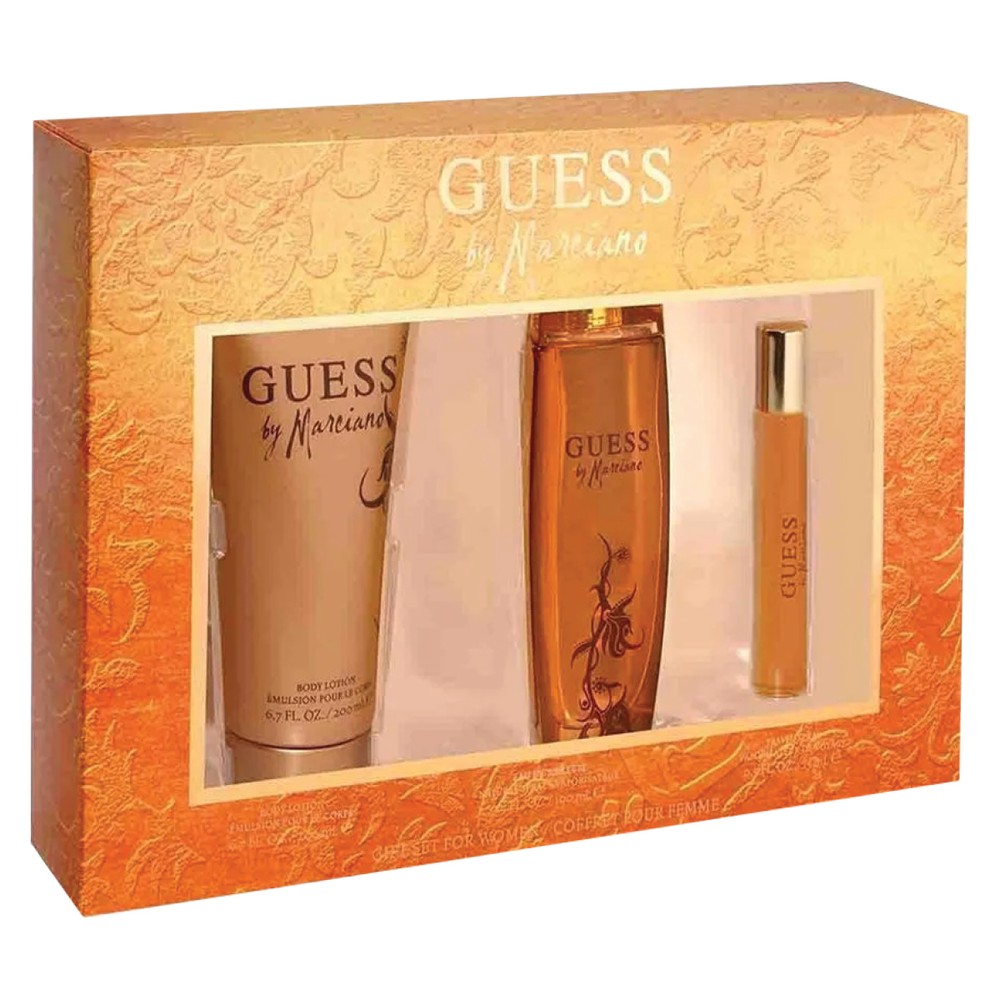 Guess by Marciano Gift Set for Women (Body Lotion 200ml + EDP 100ml + EDP 15ml)