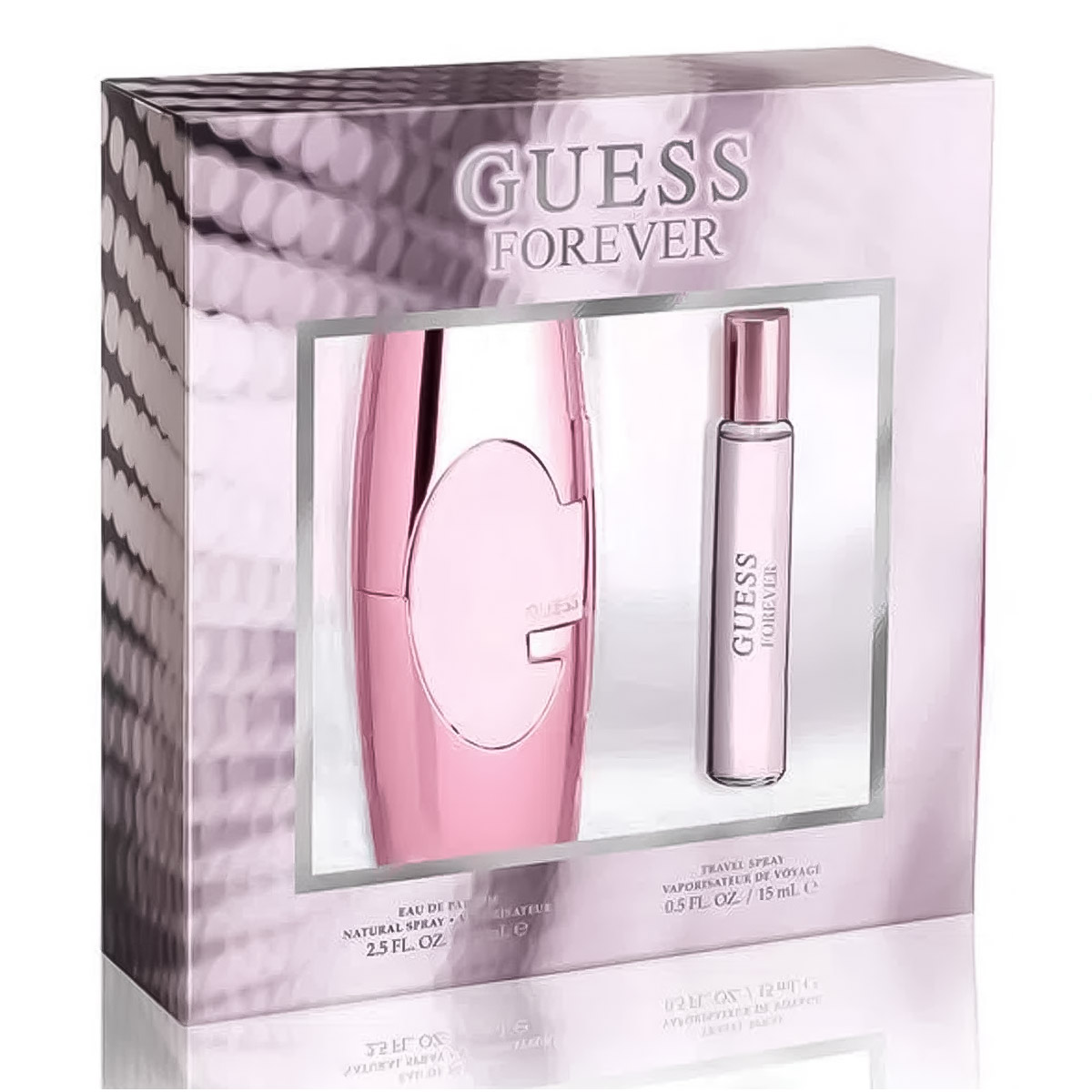مجموعة هدايا Guess Forever للسيدات EDP 75 مل و15 مل
