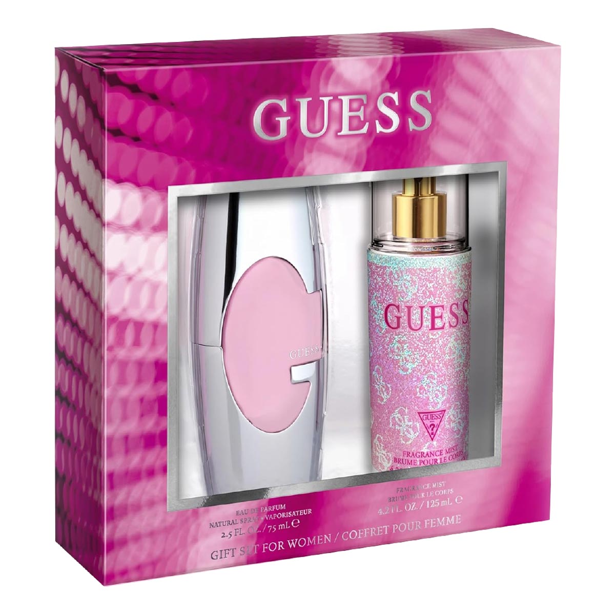 Guess Pink EDP for Women 75ml + 125ml Set