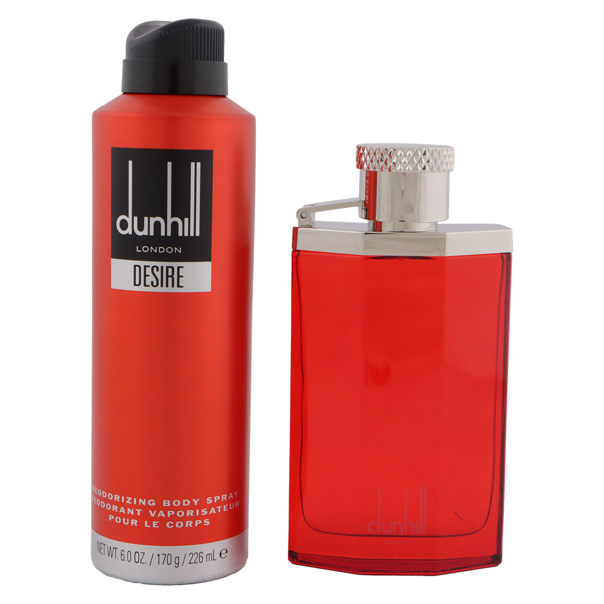 Dunhill Desire Red Gift Set for Men (Eau de Toilette 100ml + Body Spray 226ml)