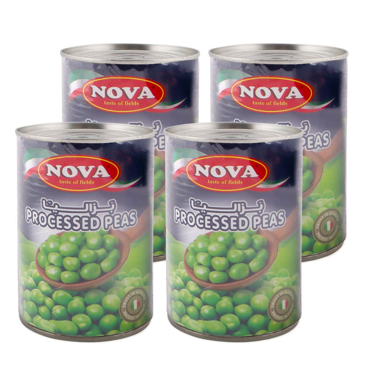 Nova Processed Peas 4x400g