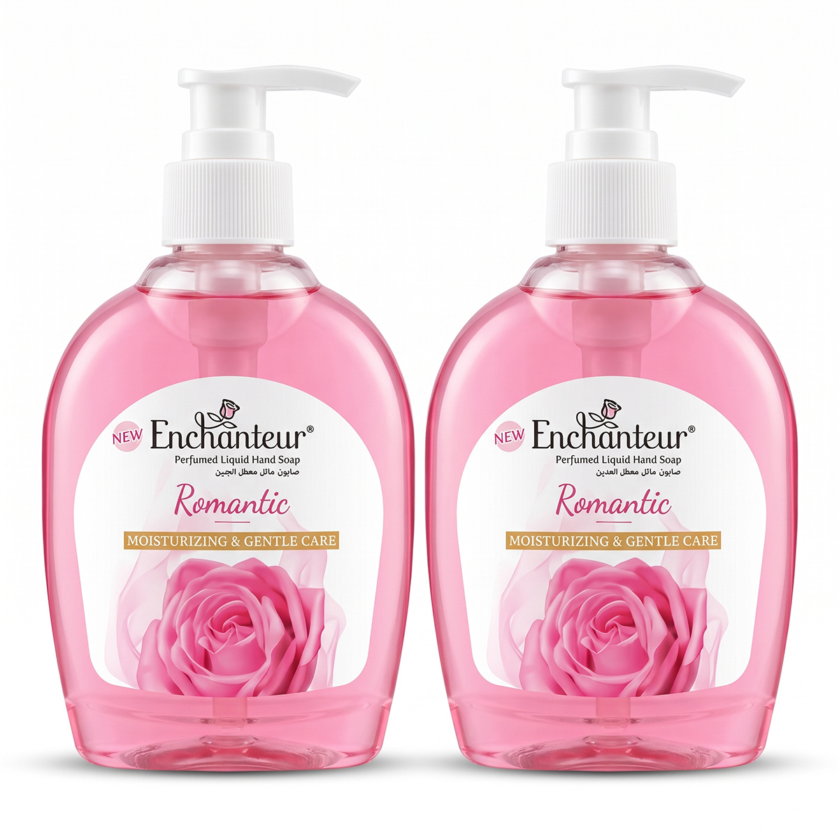 Enchanteur Romantic Perfumed Liquid Hand Soap 2 x 250ml