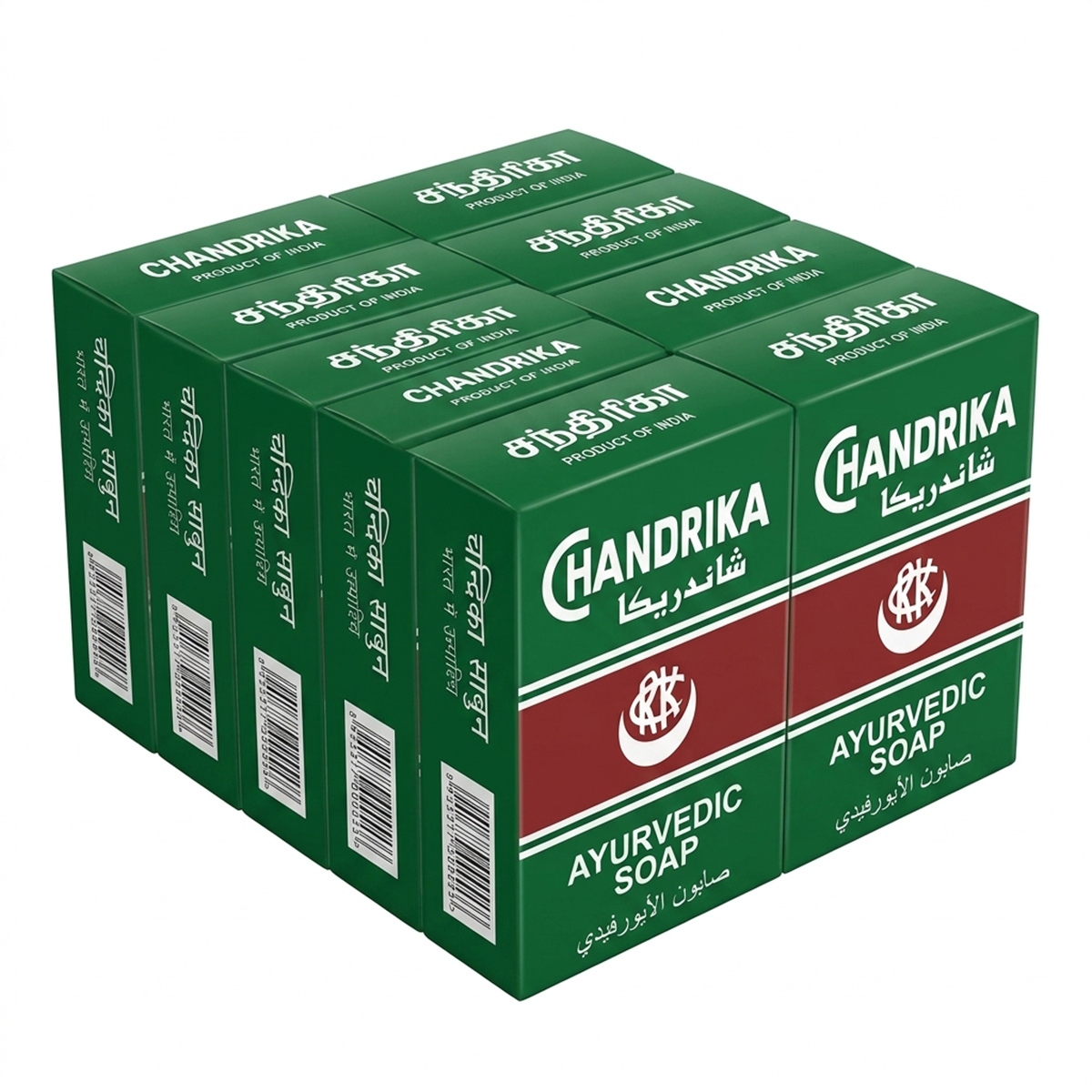 Chandrika Ayurvedic Soap 5x75g
