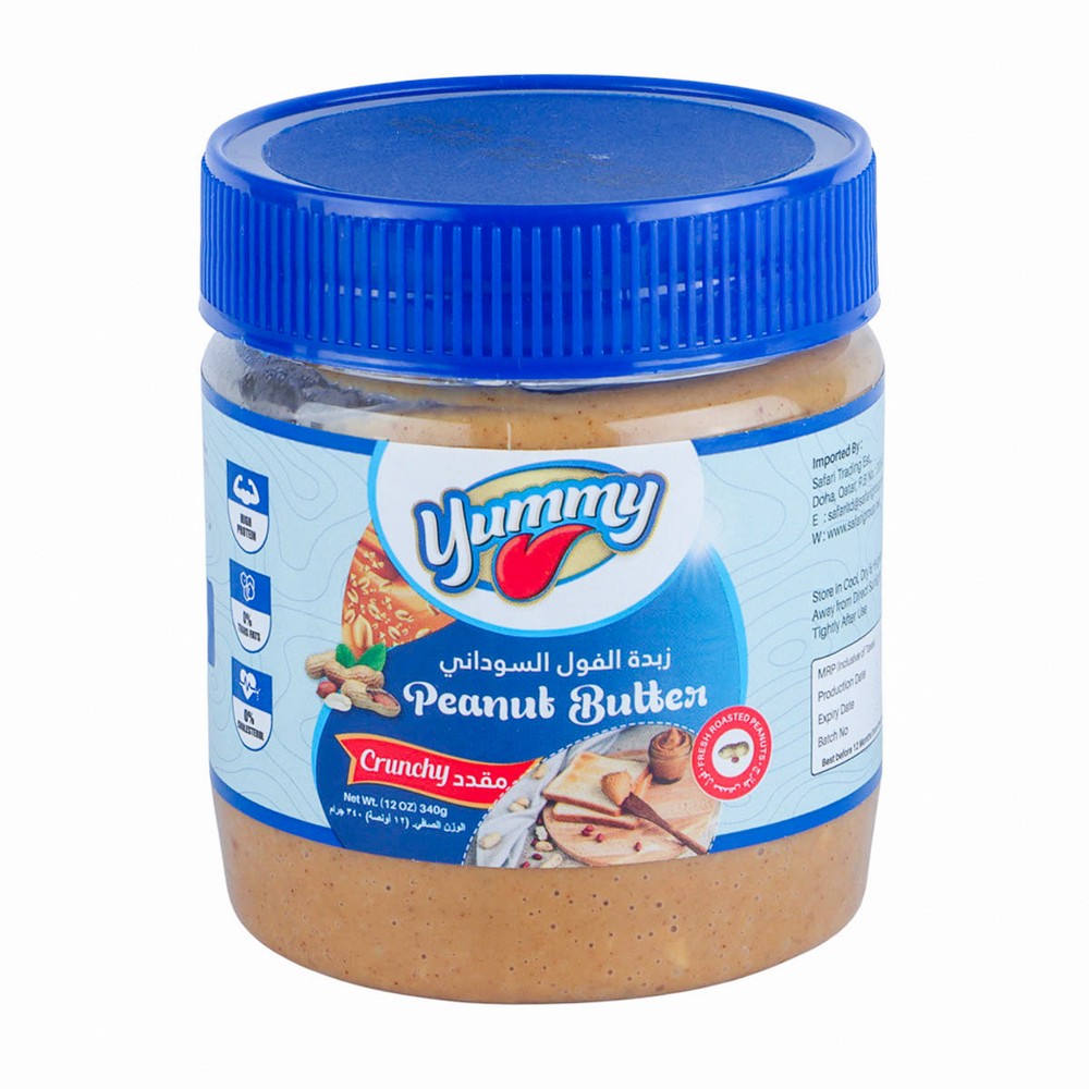 Yummy Peanut Butter Crunchy 340g