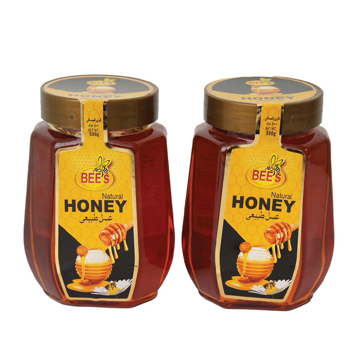 Bee's Natural Honey 2x500g