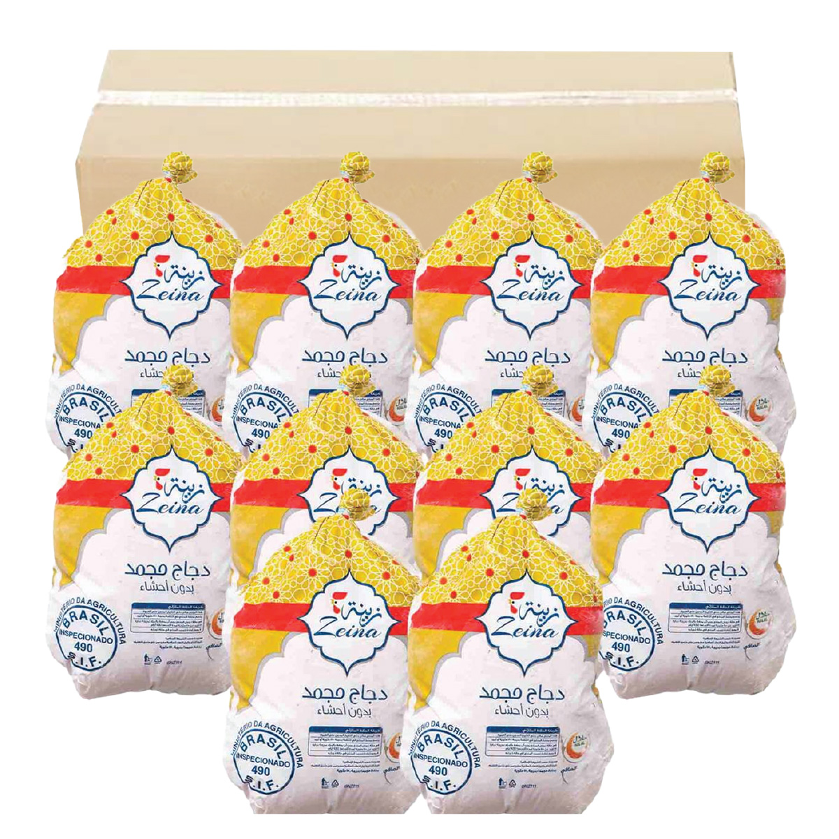 Zeina Frozen Chicken 10x1000g