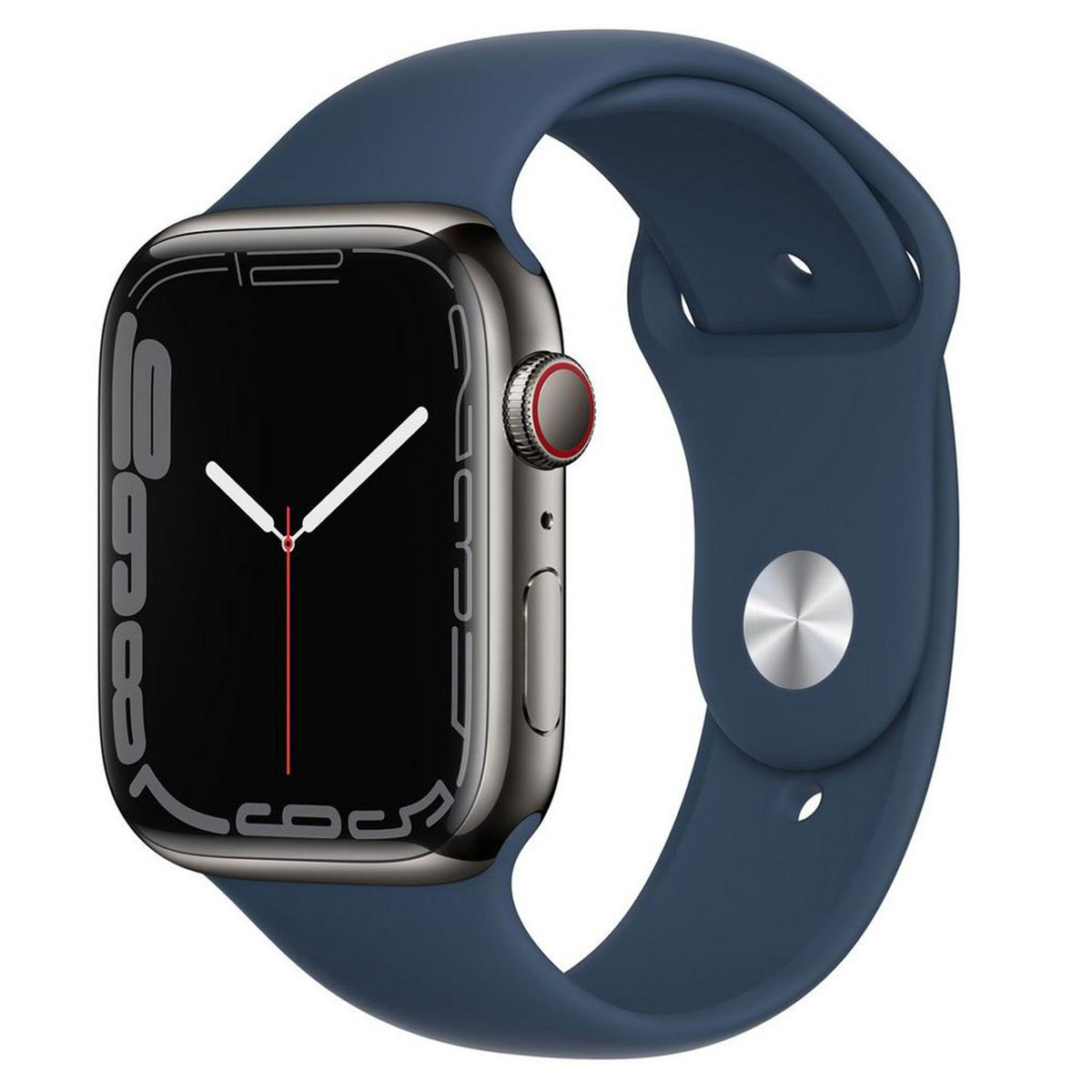 Apple Watch Series 7 Blue Band 45mm MKL23AE