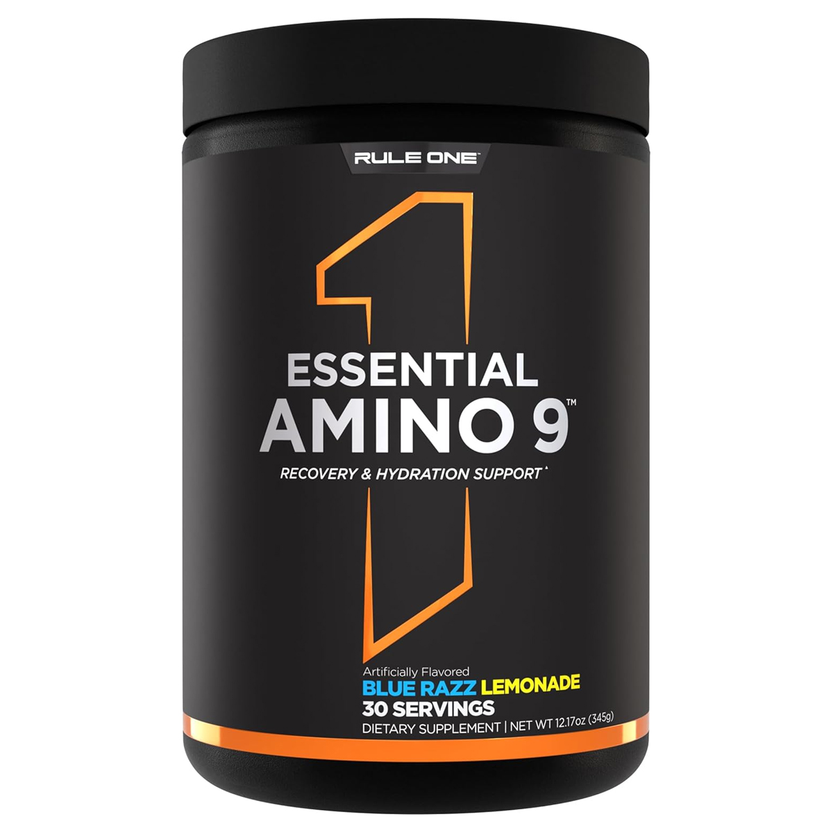 Rule One Essential Amino 9 Blue Razz Lemonade Flavor 345g