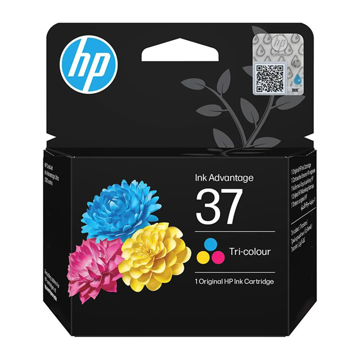 HP 37 Tri-color Original Ink Advantage Cartridge