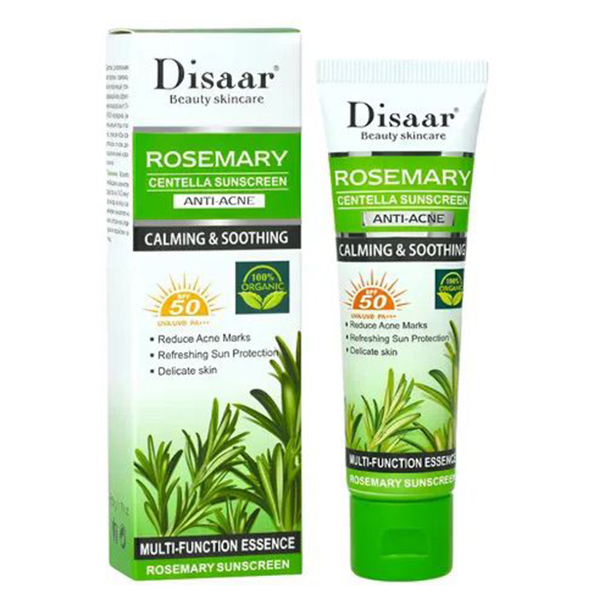 Disaar Rosemary Centella Anti-Acne Sunscreen 50g