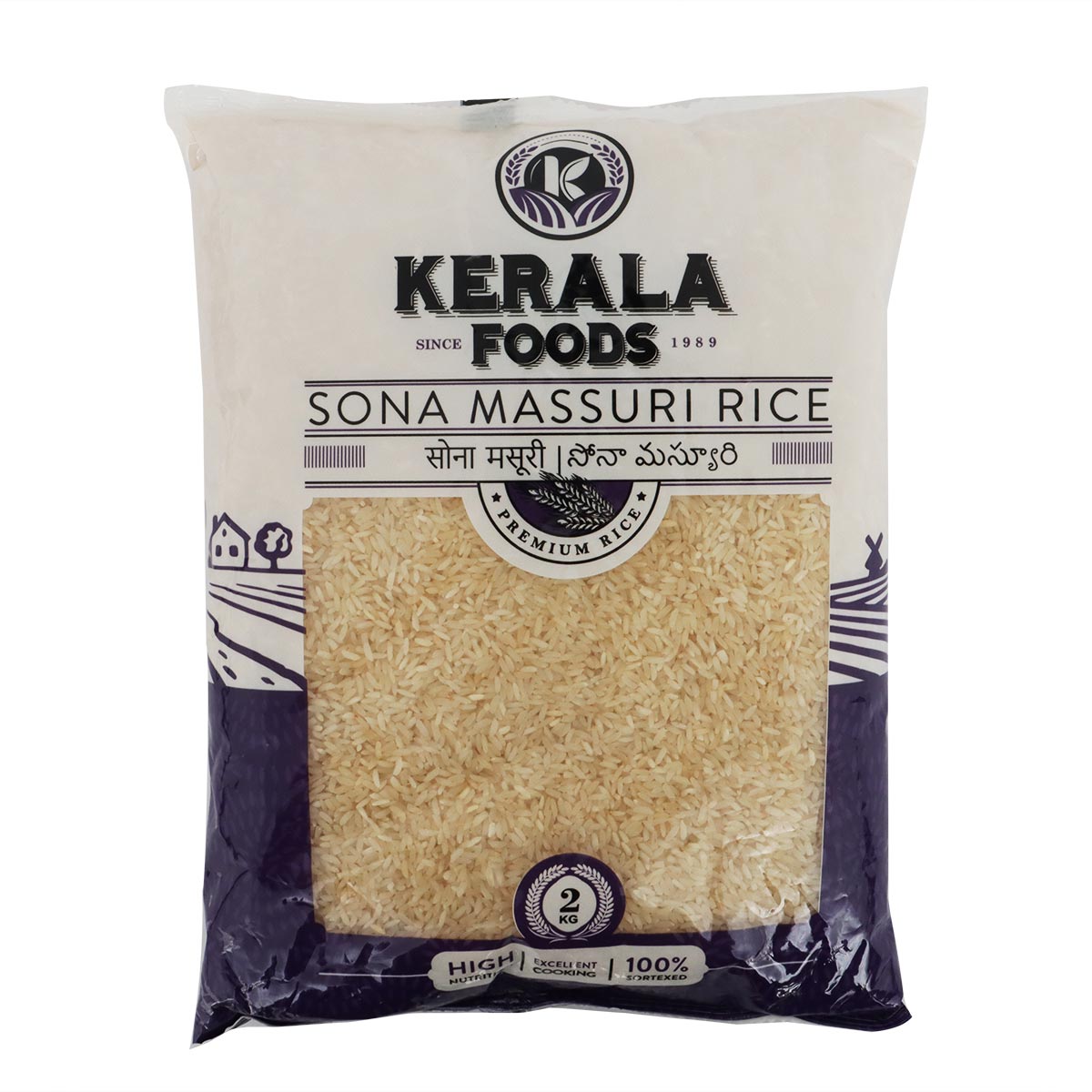 Kerala Foods Sona Mansoori Rice 2Kg