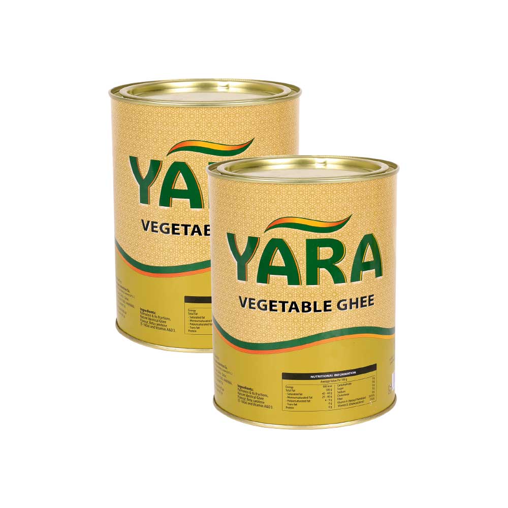 Yara Vegetable Ghee 2x1Kg