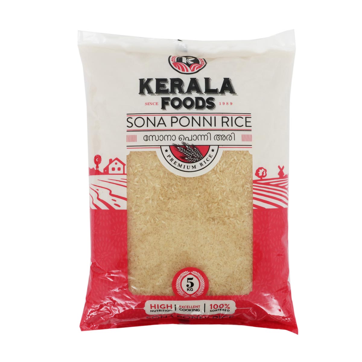 Kerala Foods Sona Ponni Rice 5Kg