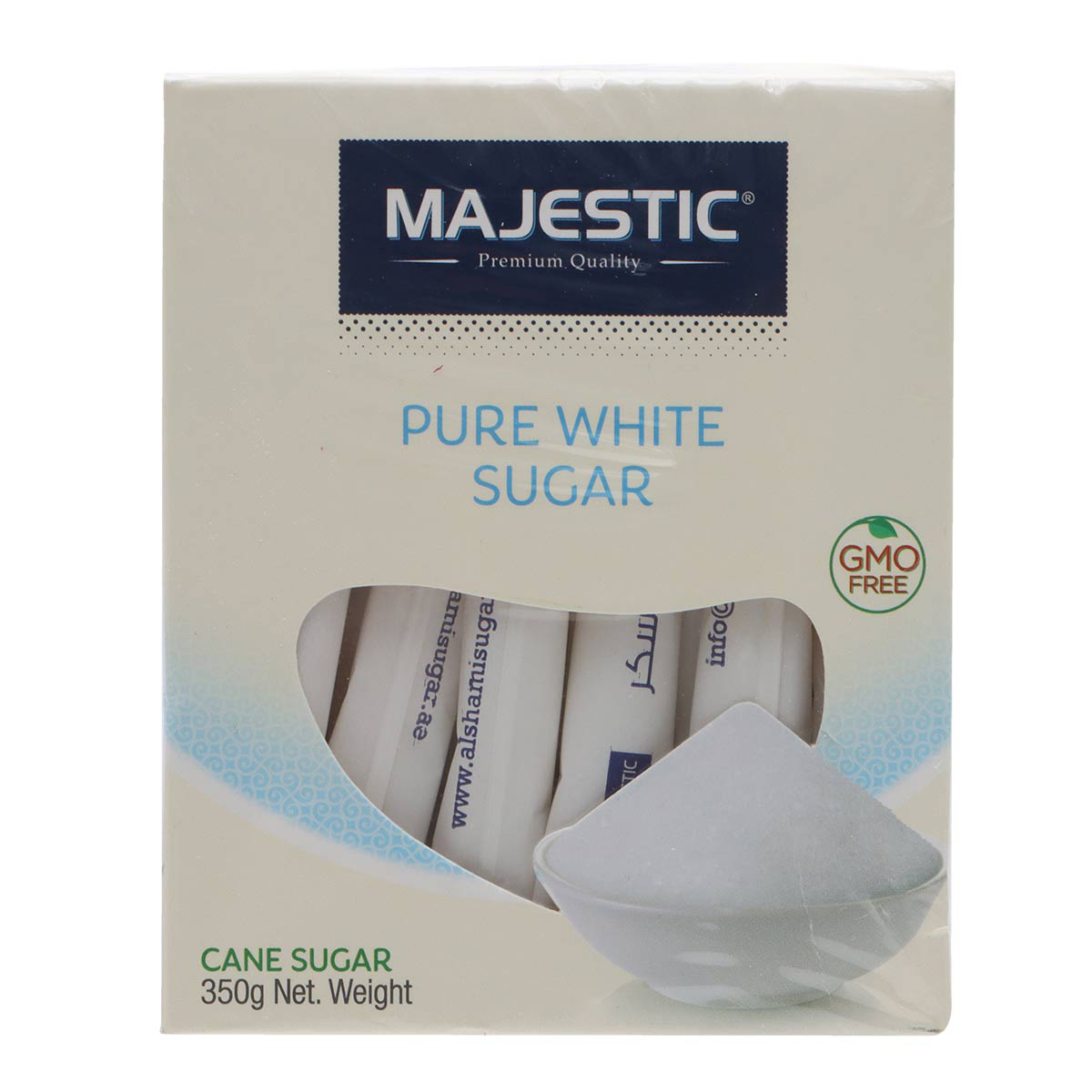 Majestic Pure White Cane Sugar 350g