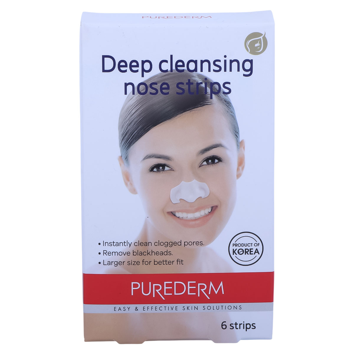 Purederm Deep Cleansing Nose Strips 6 Strips