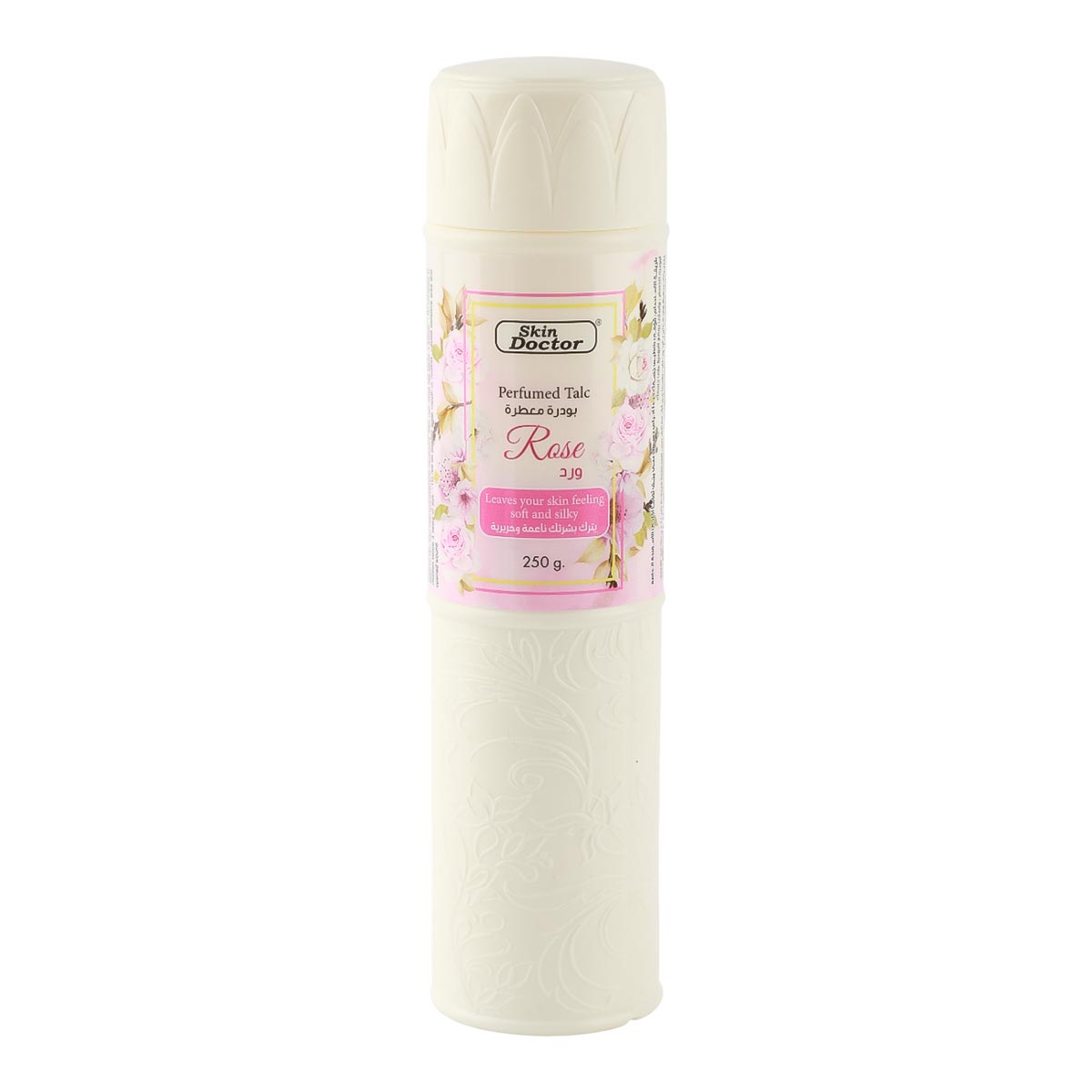 Skin Doctor Perfumed Talc Rose 250g