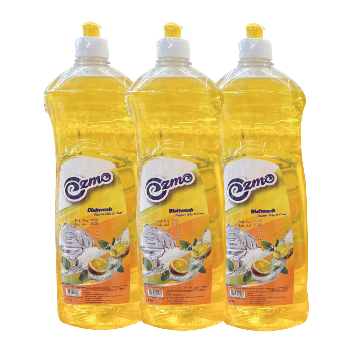 Ozmo Dish Wash 3x1L