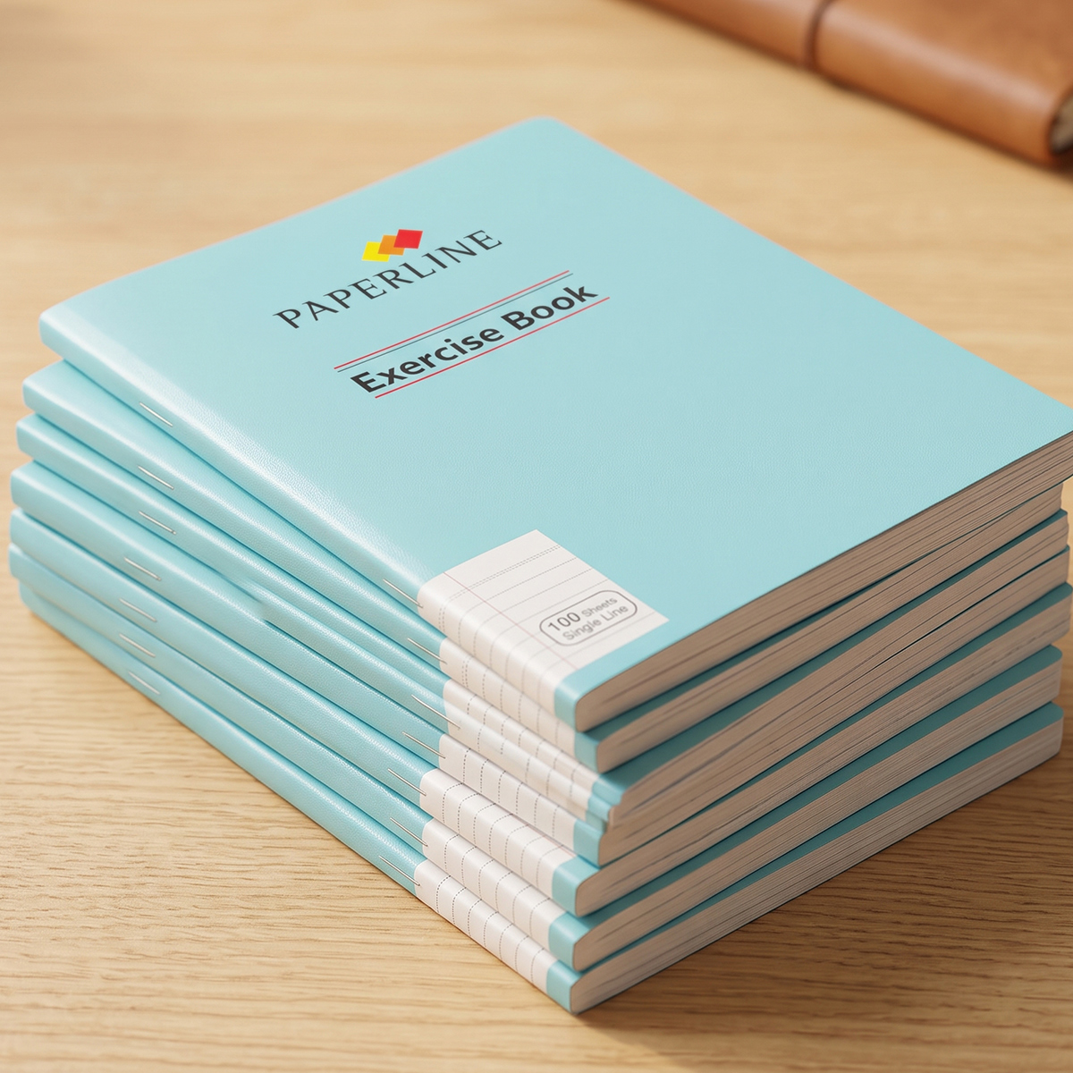 Single Line Exercise Book 100 Pages 1x6 Pieces