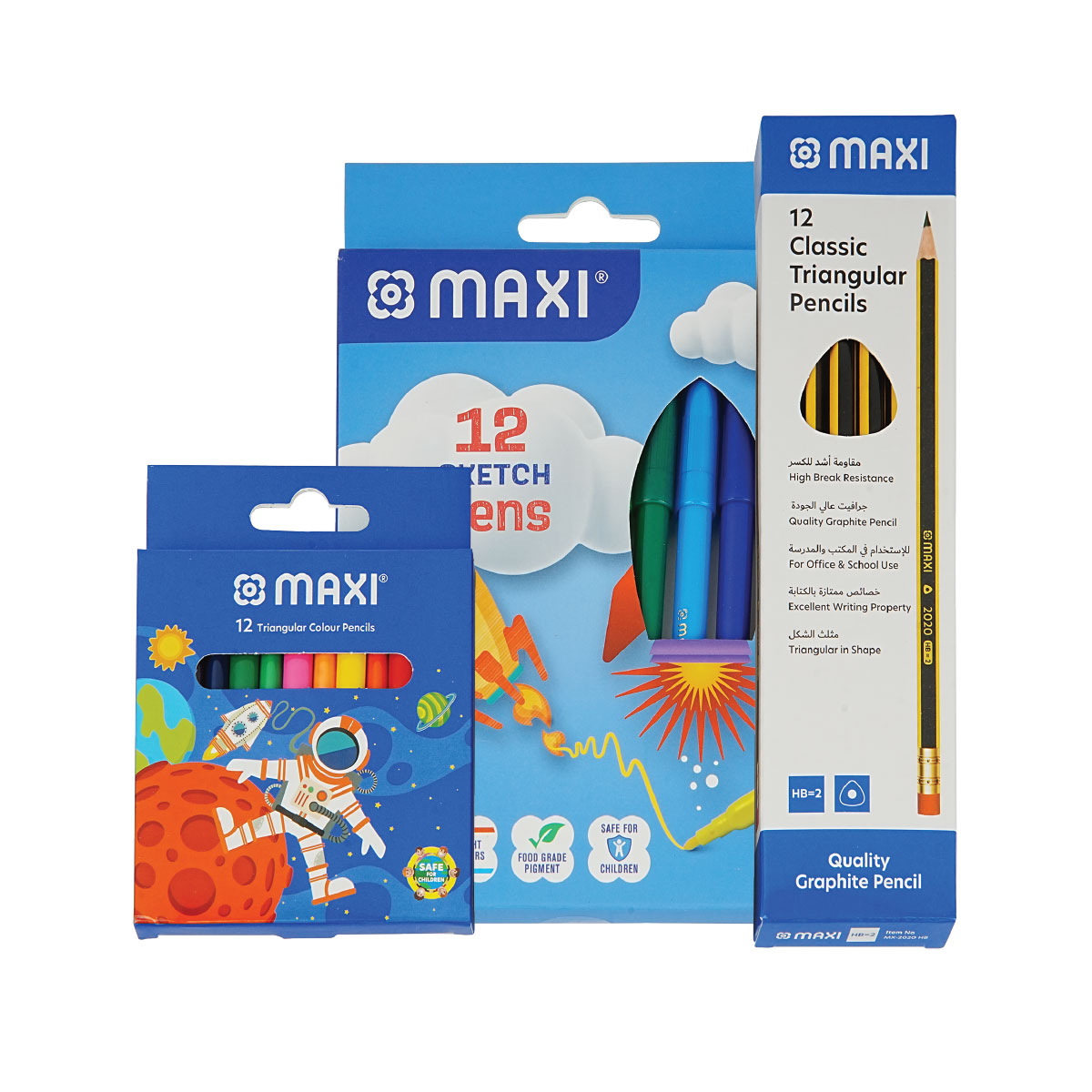 Maxi Colours & Pencils Combo Set