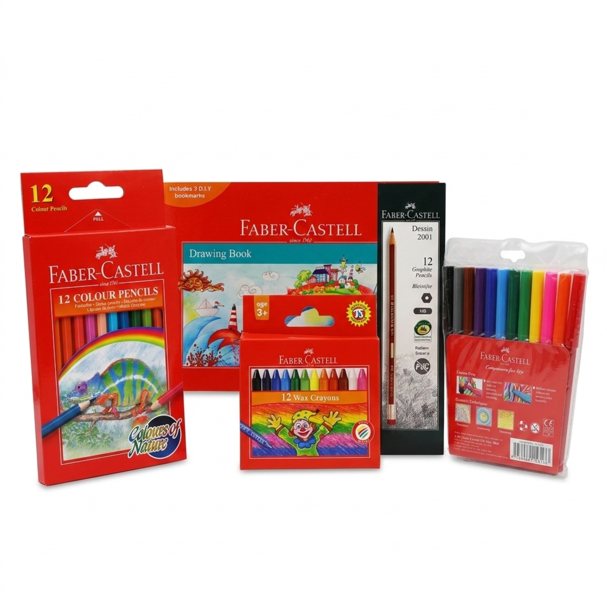 Faber-Castell Drawing & Coloring Set