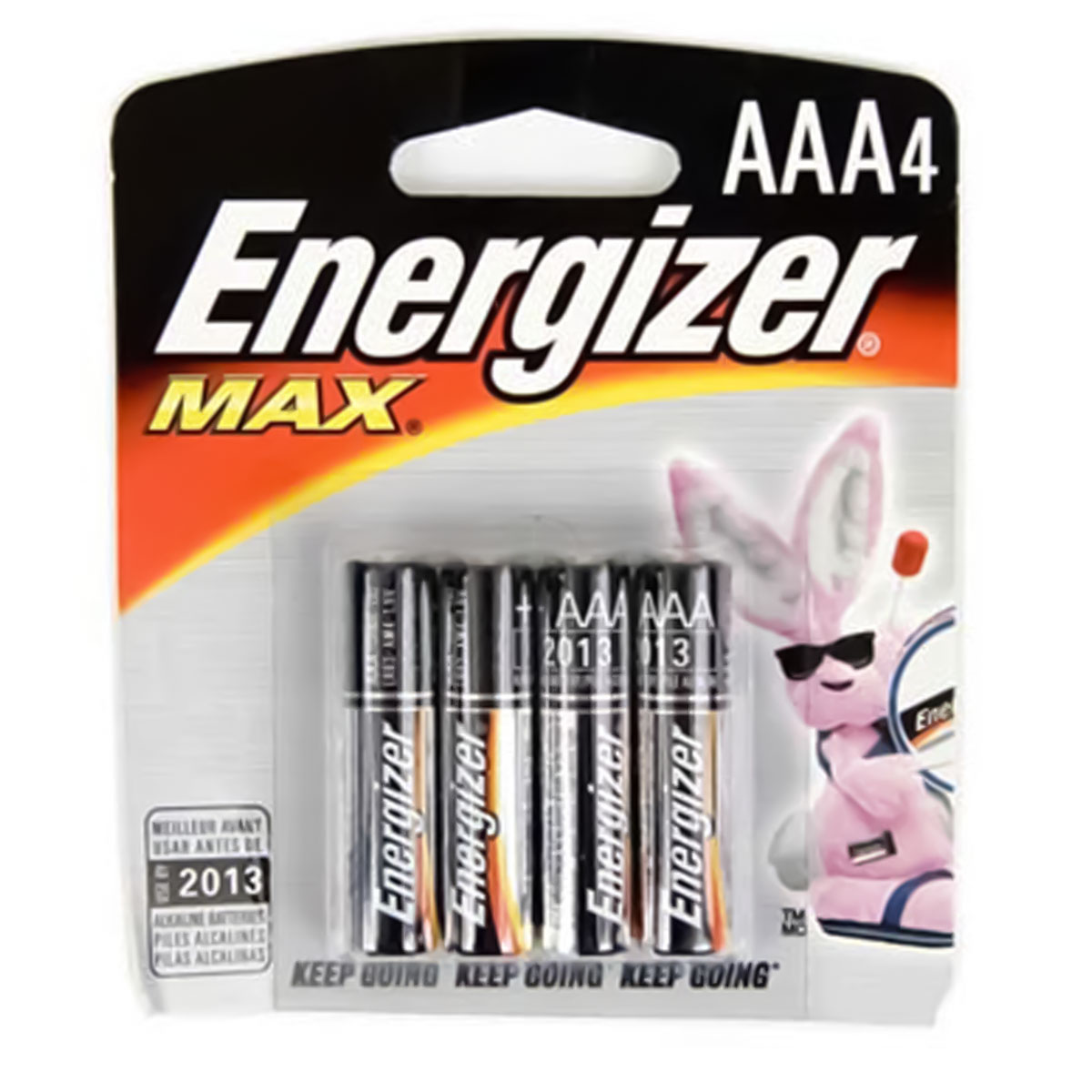 Energizer Max AAA 4 Alkaline Battery 4 Pieces Pack
