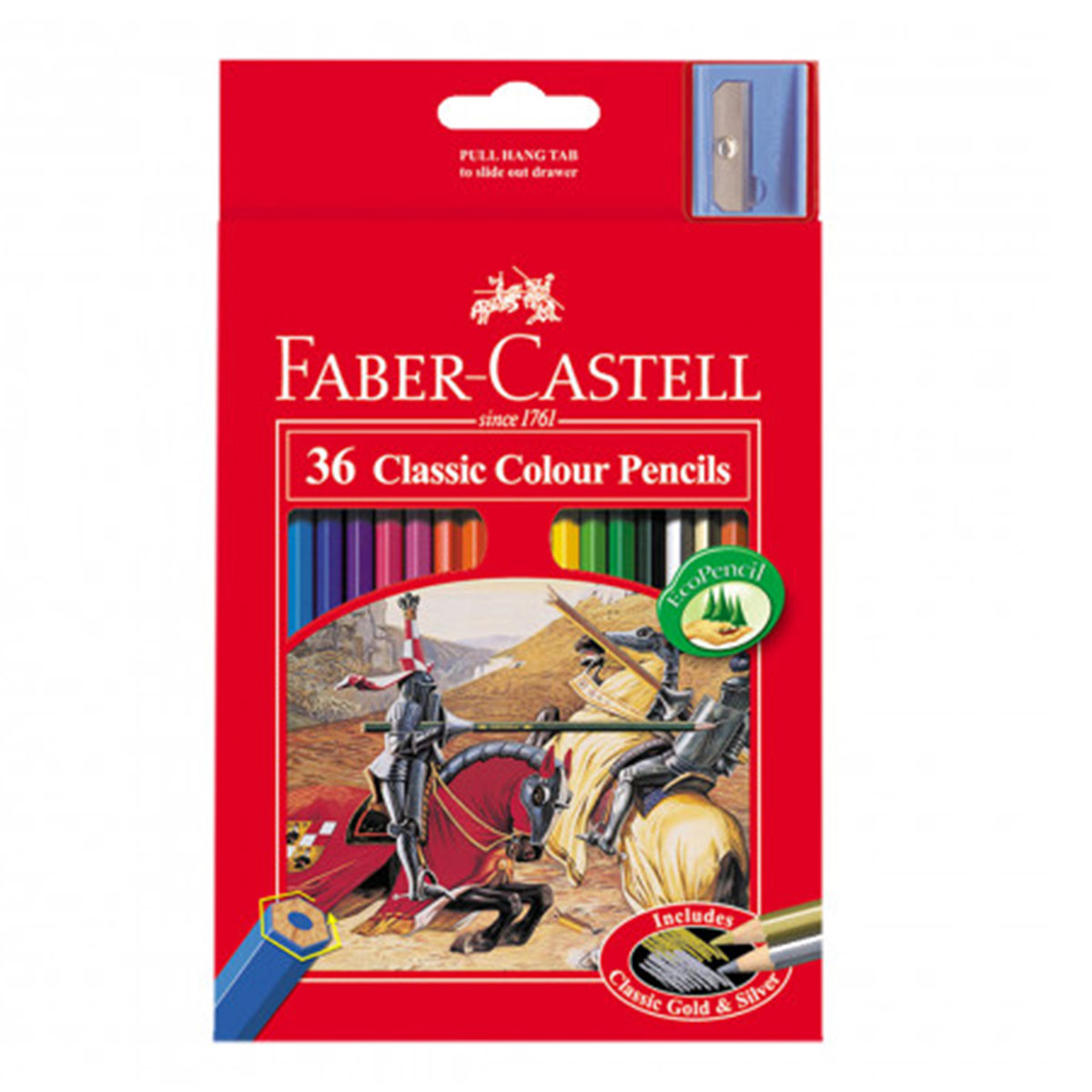 Faber Castell Classic Colour Pencils 36 Pieces Pack