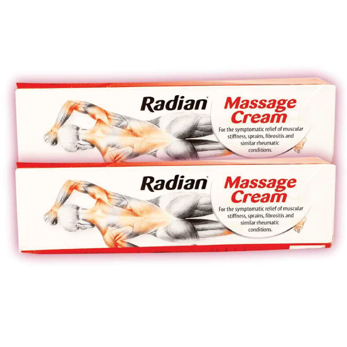 Radian Massage Cream For Pain Relief 2X100g