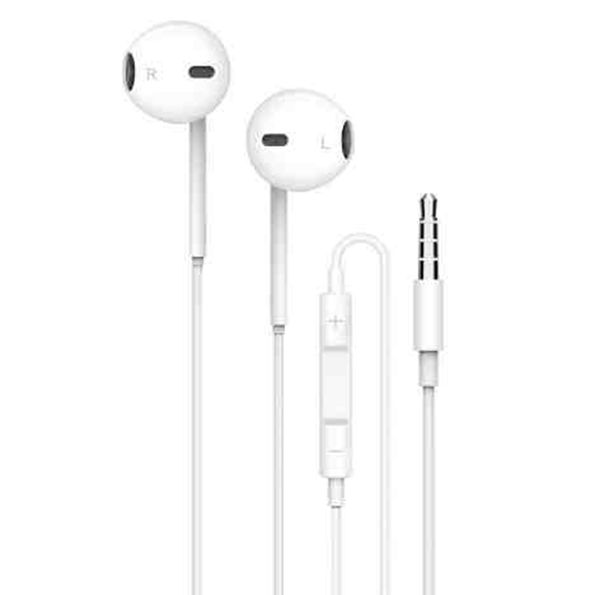 Porodo Soundtec Stereo Earphone - PD-STAEP-WH