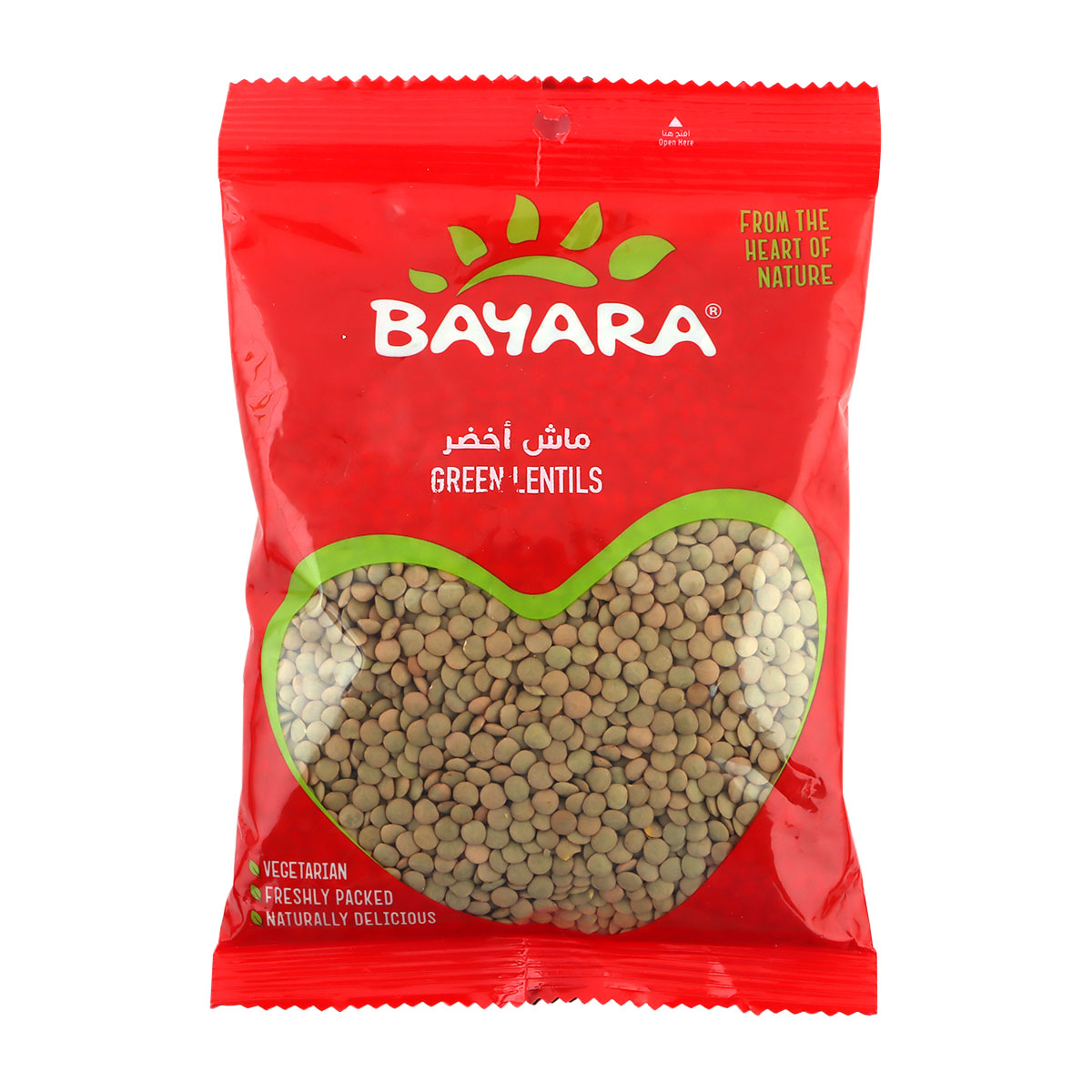 Bayara Green Lentils 400g