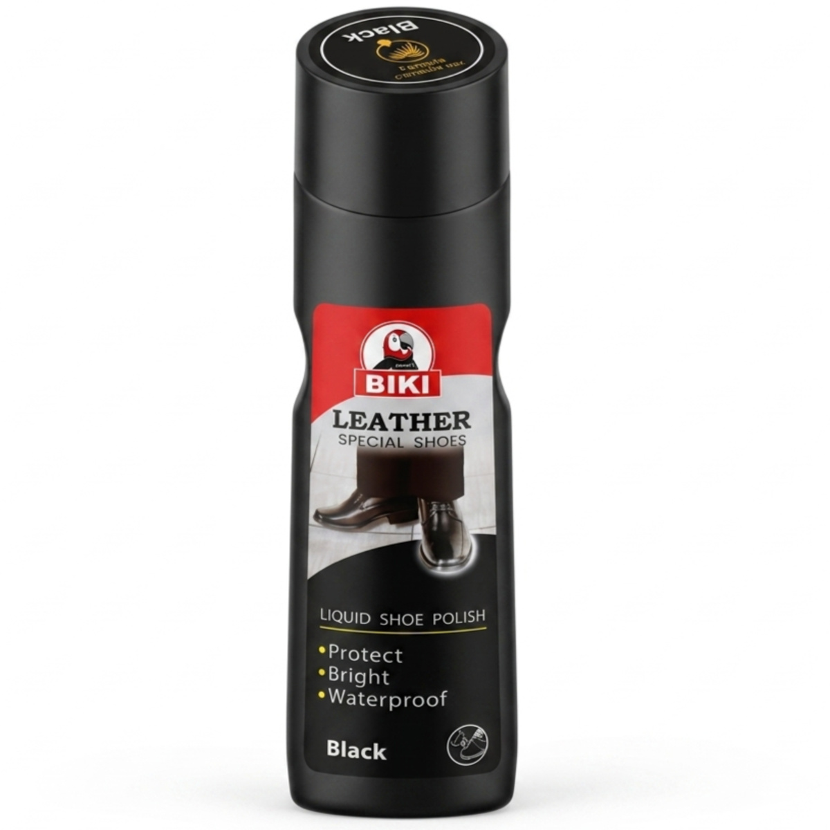 Biki Leather Liquid Shoe Polish Black 75ml