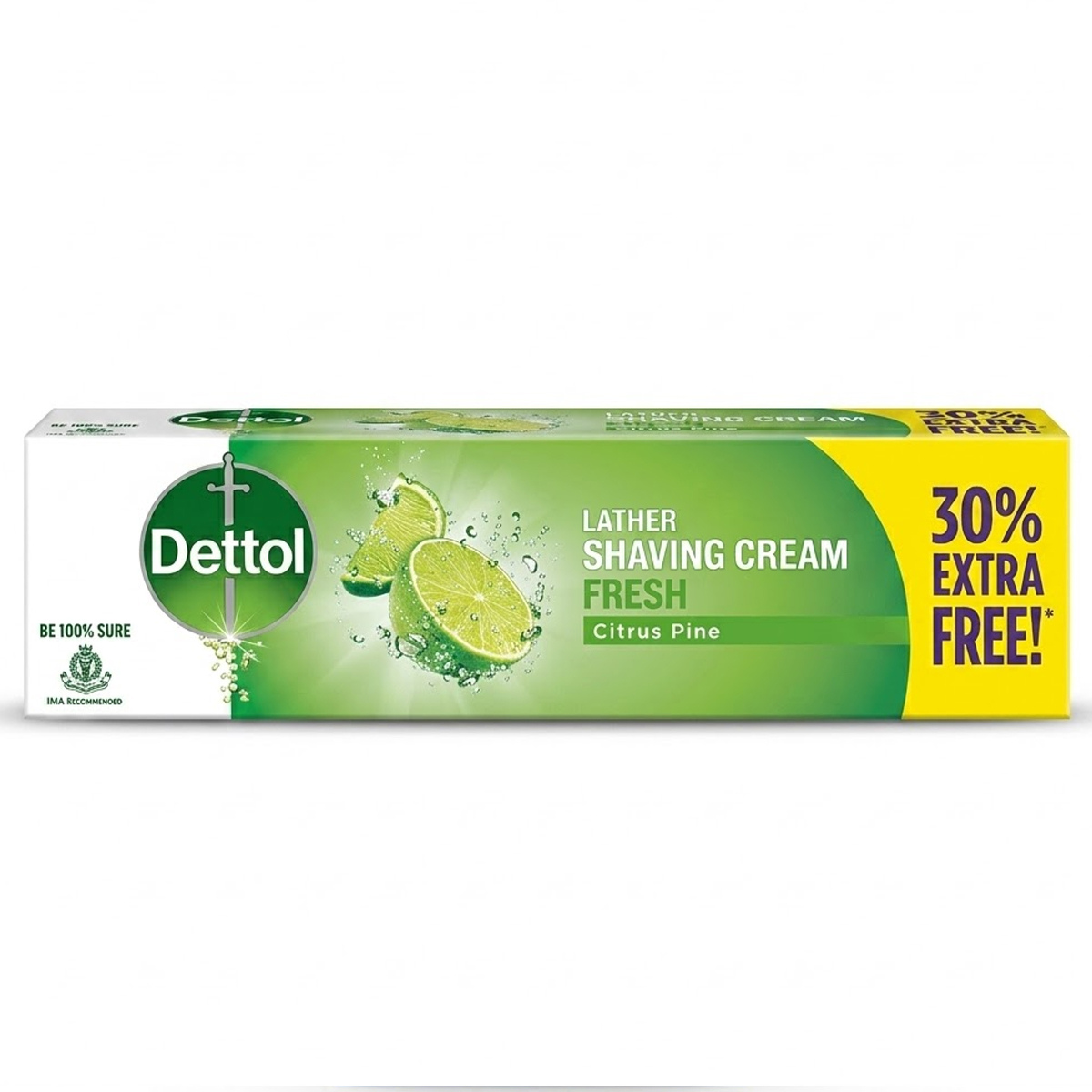 Dettol Lather Shaving Cream Fresh Citrus Pine 78g