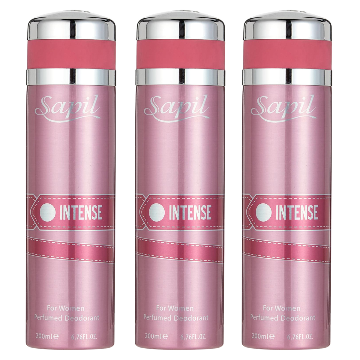 Sapil Intense Perfumed Deodorant 3x200ml