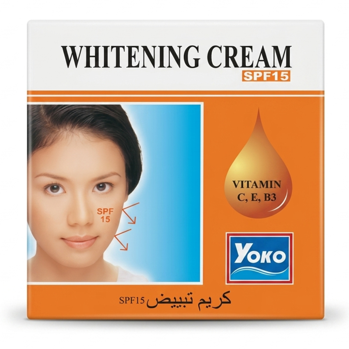 Yoko Whitening Cream SPF 15 4g