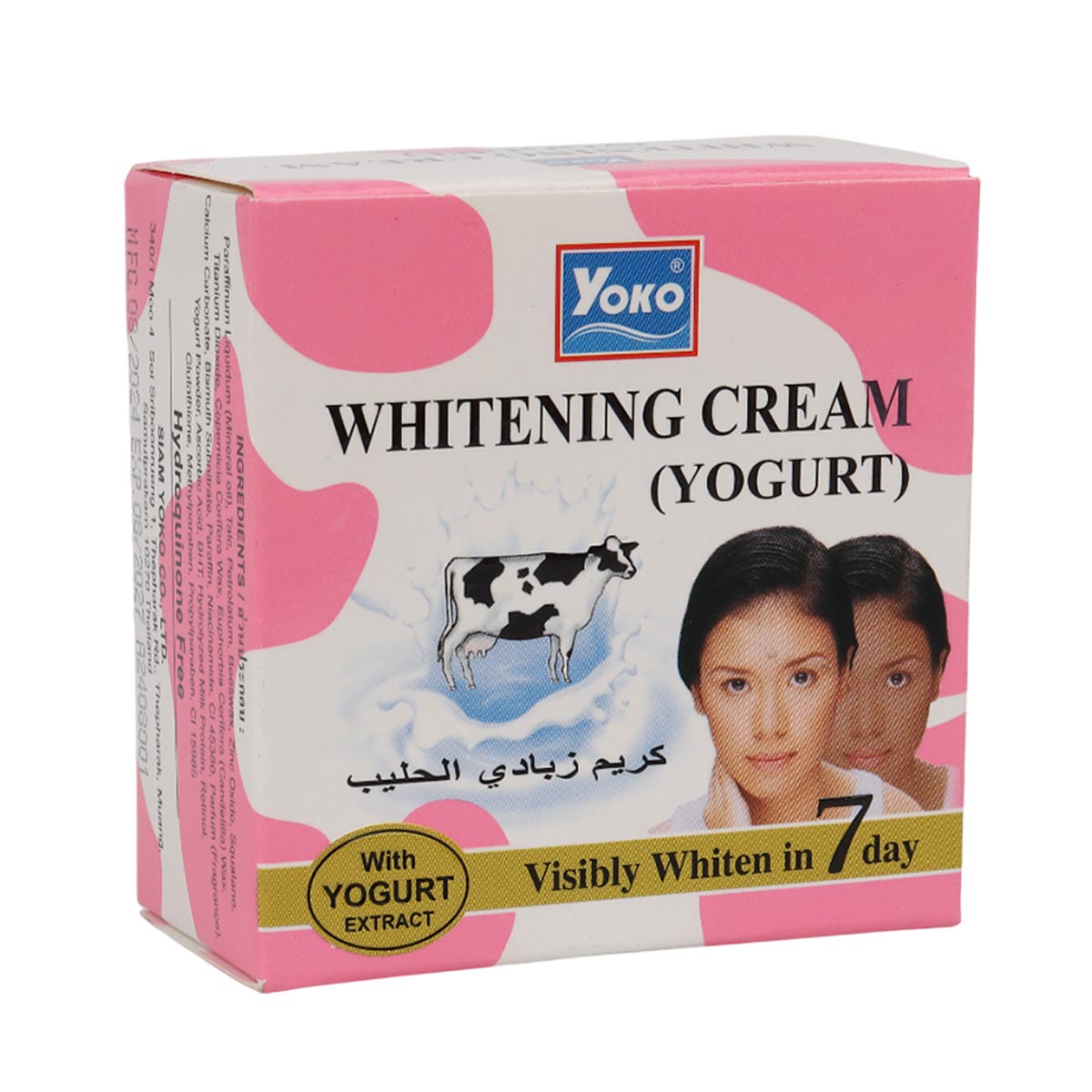 Yoko Whitening Cream Yogurt 4g