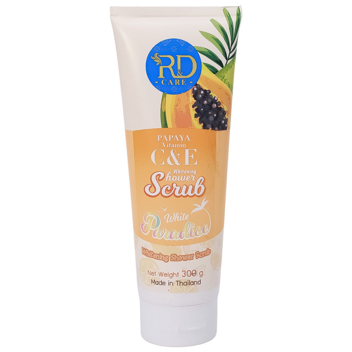 R&D Care Shower Scub Papaya 300g