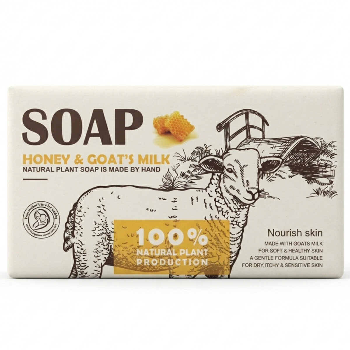 Honey & Goat's Milk Soap 250g