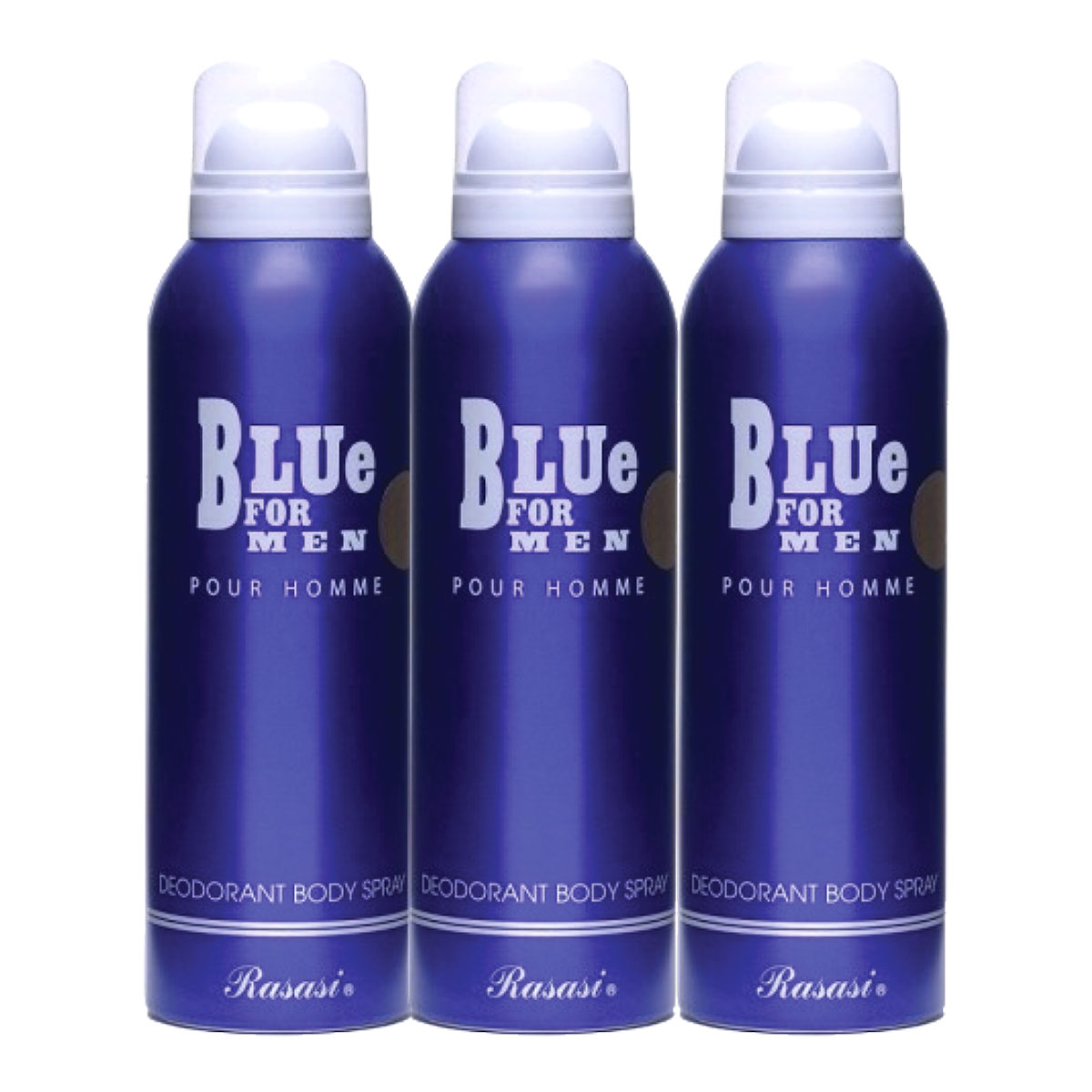 Blue For Men Deodorant Body Spray 3x200ml | رعاية شخصية | مزيلات العرق ومضادات التعرق | رذاذ مزيل العرق Blue For Men Deodorant Body Spray 3x200ml | رعاية شخصية | مزيلات العرق ومضادات التعرق | رذاذ مزيل العرق