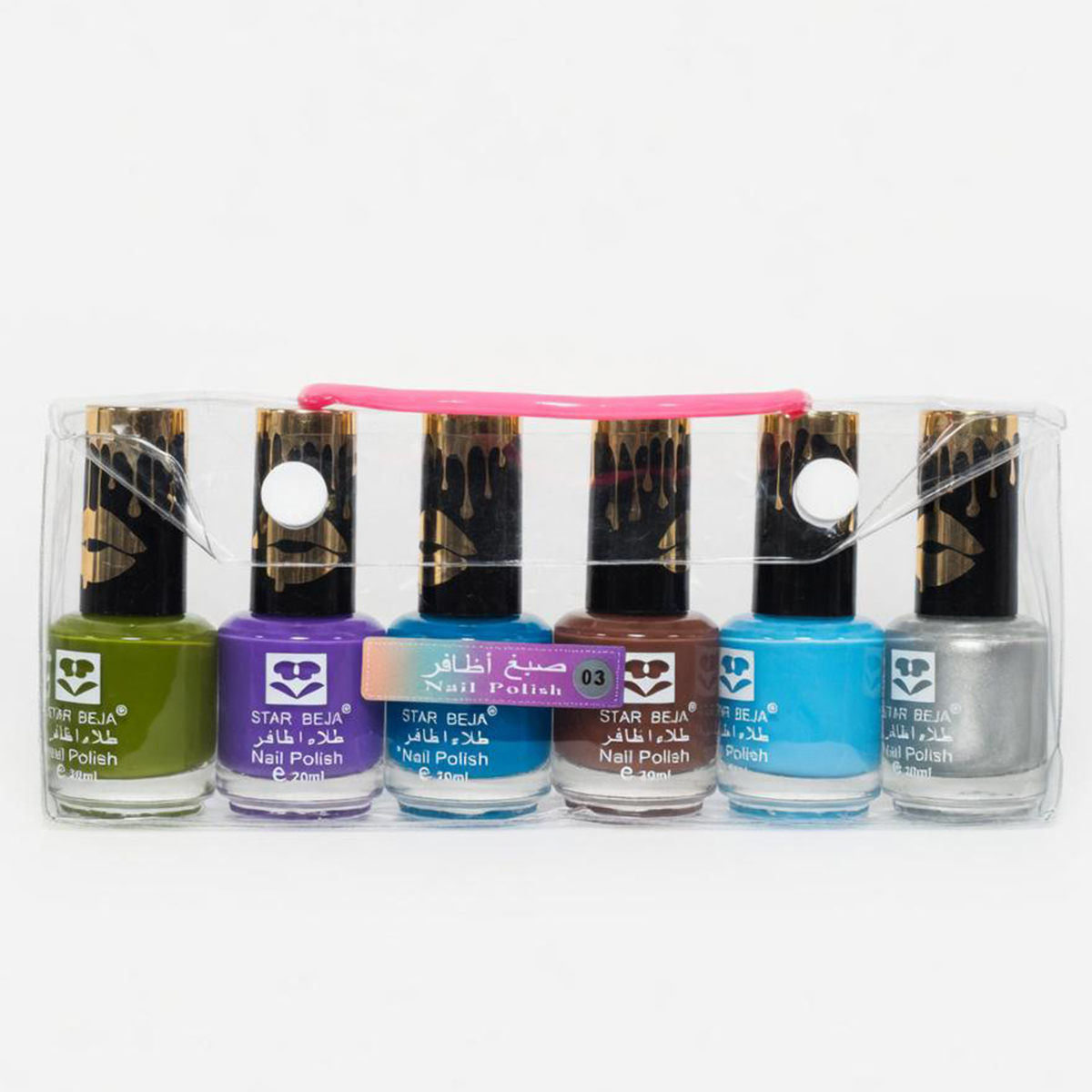 Star Beja Nail Polish Set 6 Pieces Set 20ml