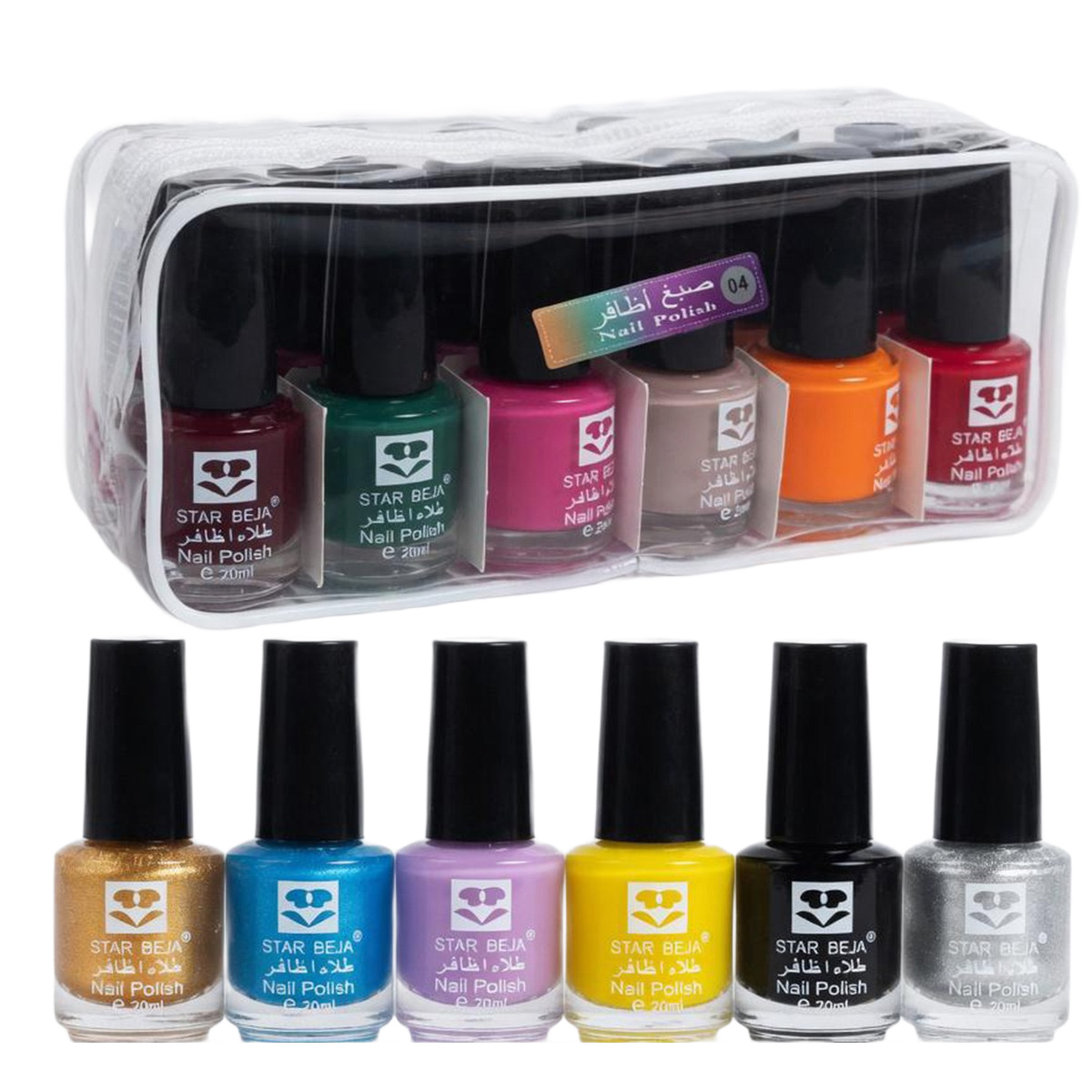 Star Beja Nail Polish Set 12 Pieces 20ml