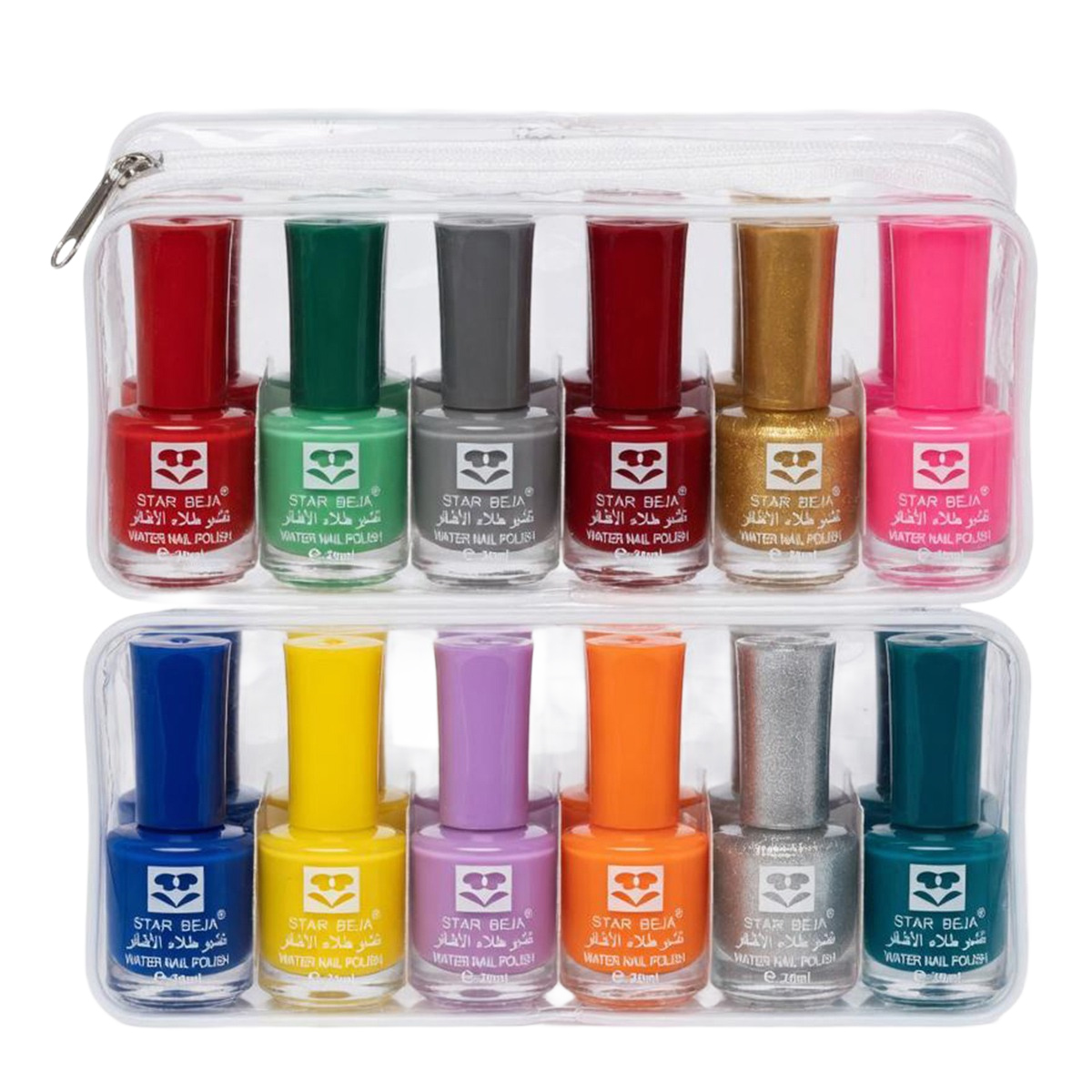 Star Beja Nail Polish Water Based 12 Pieces Set