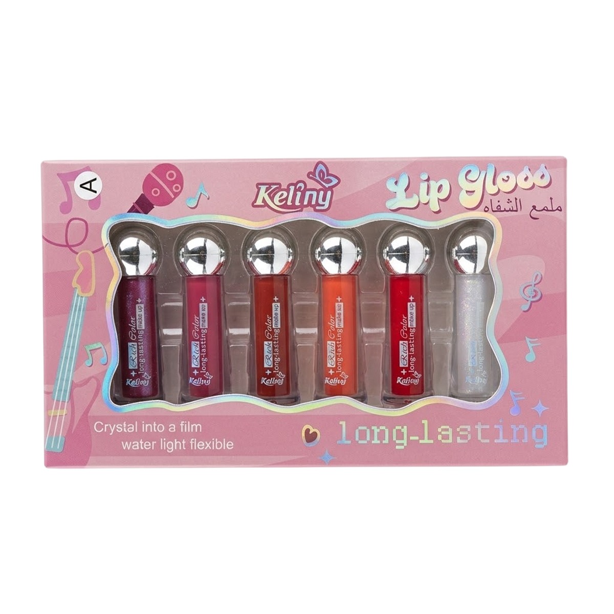 Keliny Lip Gloss Set 6 Pieces
